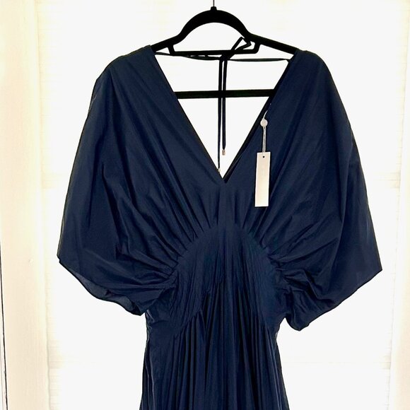 Trina Turk Dasya Maxi Dress, Sapphire Blue, NWT, Size 12 - Picture 1 of 9